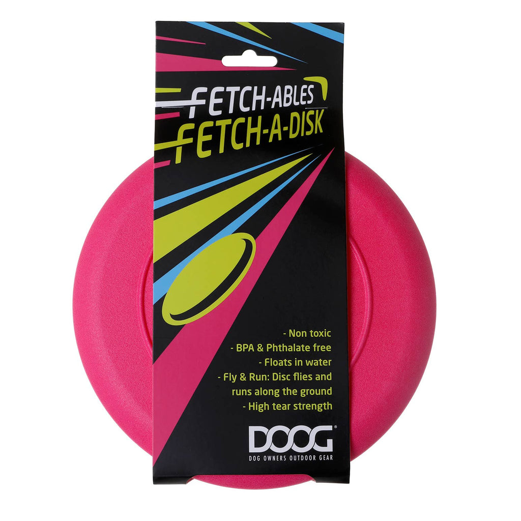 DOOG Fetch A Disc Floating Dog Fetch Toy, 8 Inch