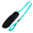Tug-E-Nuff Sheepskin Bungee Chaser Interactive Dog Tug Toy
